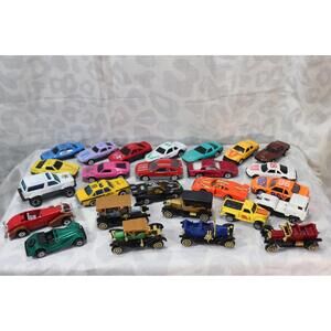 Vtg Toy Cars Lot Diecast Unbranded Undated Collectible Kids Toys Car Over 25 Veh